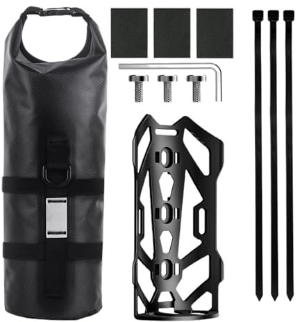 Gabeltasche - Vorderradgabeltasche | Täglicher Transport Gepäckträgertasche | Schnelle Installation Rack Tasche | Langlebiges Design Vordertasche zum Reiten Packen Radfahren Touring