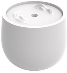 Fontana da interni Feng Shui Moderna Luce Lusso Fluente Acqua Ornamenti Fontana Ciclo Acqua Caratteristiche Casa Ufficio Scrivania Fortuna Ciotola Acqua Zen Ornamenti Home Fontana(Bianco)