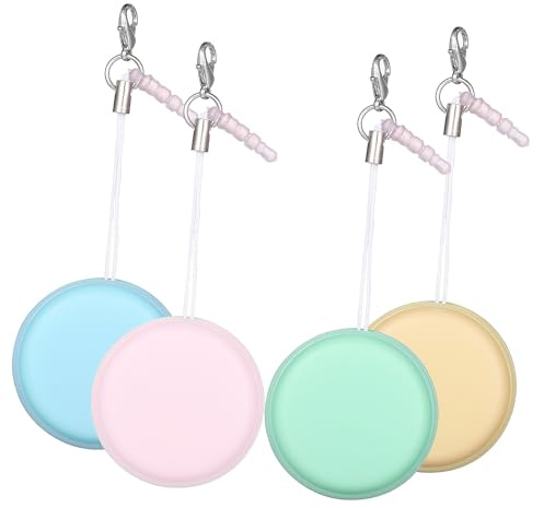 Artibetter Lot De 4 Nettoyeurs D'Écran Macaron Portable Avec Porte-Clés Pour Téléphone Tablette Et Ordinateur Nettoyage Efficace Des Écrans Et Lentilles