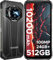 DOOGEE S119 Outdoor Handy Ohne Vertrag Android 14-1.32 Rear Screen, 512GB+24GB Outdoor Smartphone, 10200mAh/33W, 6.72 Baustellenhandy, 100MP Kamera Rugged Smartphone, IP68/3 Card Slot/NFC/Face ID