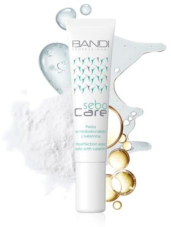 Bandi - Pasta Para Imperfecciones Con Calamina y Zinc Solución Localizada Para Reducir Acné Rojeces y Picazón Renovación de la Epidermis Vitamina E Cuidado Piel Grasa y Sensible