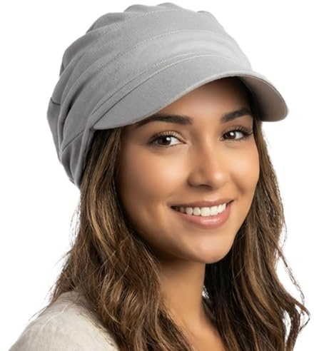 howkuhat Womens Sun Visor Hat UV Protection Baseball Cap Newsboy Cap Women Wide Brim Breathable Summer Hat for Holiday Golf Hiking Everyday Outfit