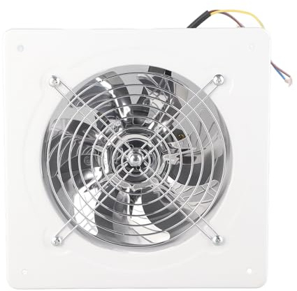 Saluaqui Aspiratore Industriale, 220V 167mm Ferro da Aspiratore Finestra Aspiratore da Parete Finestra Ventilatore per Uso Ufficio