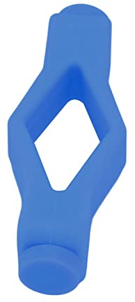 Yosoo Health Gear Universeller Türstopper für Frontlader-Waschmaschinen, Flexibler Halter Verhindert Zuschlagen und Schimmel, Weicher Silikon-Greifer Hält die Tür der Waschmaschine Offen, Damit (blue)