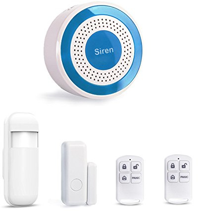 Sirène d'alarme intérieure Autonome 433 MHz avec capteur de Porte, détecteur de Mouvement, télécommandes stroboscopiques sur site, système de sécurité Domestique