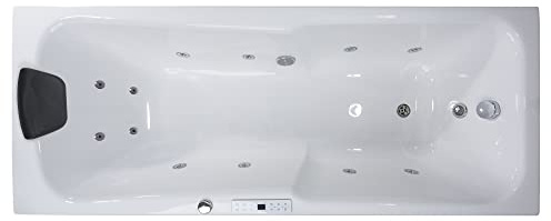 Basera® CLASSIC Indoor Whirlpool Badewanne Bali (190 x 75 cm)