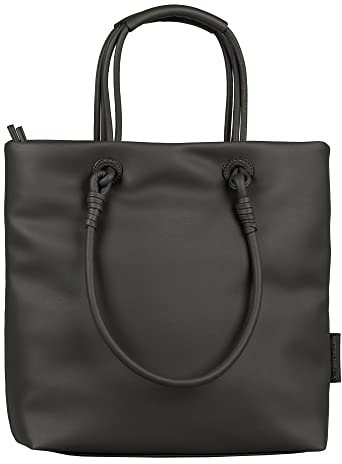 TOM TAILOR Olivia, Shopper pour femme, gris foncé, L, Moderne