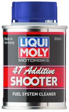 WOL Liqui-Moly 7822 Motorbike 4T Shooter 80ml Motorbike Engine Flush Shooter Fuel System Cleaner Additive
