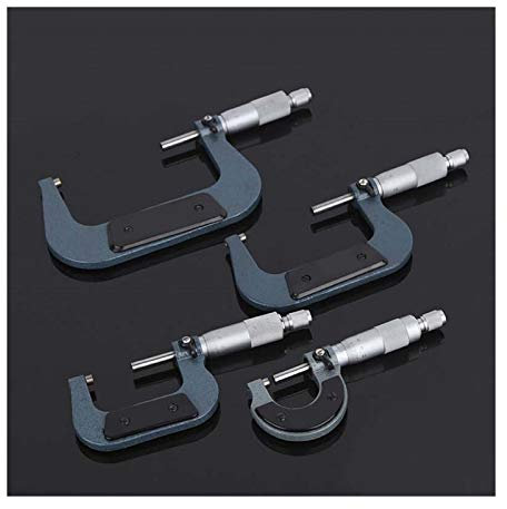 Bügelmessschraube 1 STÜCKE Außenmessgerät 0,01 mm 0-25mm / 25-50mm / 50-75mm / 75-100mm Metrik Gauge Vernier-Bremssattel für Messwerkzeuge (Size : 75 100mm)