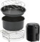 UTIZ Compatible with Tefal XA1120 Easy Fry XL Accessory Set | Insert Cooking Basket | 4 Accessories | Hot Air Fryer | Healthy Cooking | Non-Stick Coating, Stainless Steel, Grey