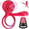 Anillo Vibradorador Pene Juguetes Sexuales - 3 en 1 Vibradorador Hombre Juguetes Eróticos para Pareja Sexuales 10 Modos Anillo Vibrador con 6 Anillo Pene Masculino Juguete Sexuale para Hombre Sex Toys