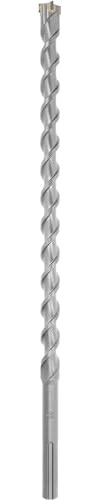 kwb SDS Max Hammerbohrer, Ø 25 x 540 mm (Schlagfeste Hartmetallplatte, Hochwertiger Werkzeugstahl, Gefräste Zweifach-Spirale, Beton, Mauerwerk, SDS Max)