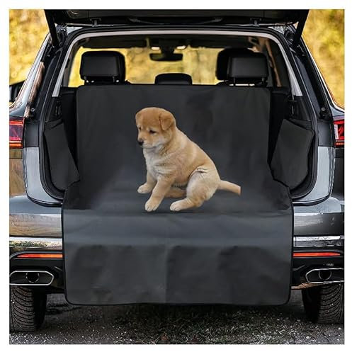 HGDFSVD Kofferraumschutz Hund mit Seiten, für Opel Astra j h g 2012-2023 Schwarze Kofferraummatte mit Ladekantenschutz