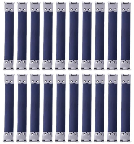 20 marcos flexibles internos de metal, bisagras de 12 cm, clips de resorte, bisagras de bolso, clip de resorte, bisagras de costura, clip de resorte