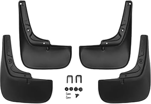 YUANXJUN 4 Pezzi Auto Parafanghi Paraspruzzi per Fiat Ducato 2012-2014, Anteriori Posteriori Paraspruzzi