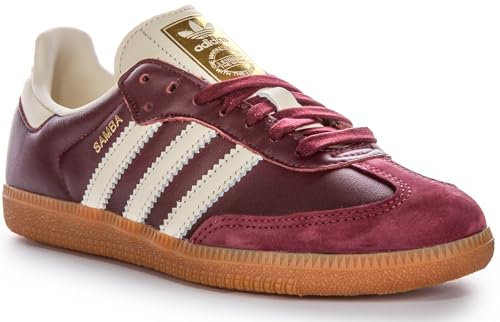 adidas Grün, Braun (Maroon Crewht Gold), 36 EU