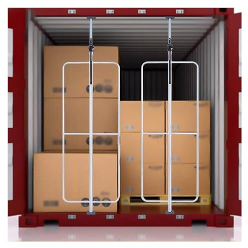 Generisch 2er-Pack Ladestangenstangen for LKW-Ladefläche, verstellbare Ladestangen-Ladestabilisierungsstangen, Kühl-/Sattelauflieger-/Wohnwagen-Ladungsverriegelungsstangen(51.2 inch-66.1 inch)