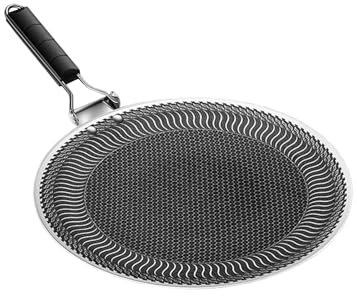 HUANGGG Padella per barbecue, per esterni, campeggio, padelle, antiaderenti, rotonde, per induzioni, fornelli, fornelli elettrici