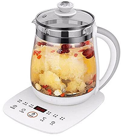 SJHDHDA Kettles, Tea Kettles 1.5L Household Kettles for Boiling Water Automatic Glass Preserving Pot Portable Mini Multi Cooker Tea Dessert Cooker Teapot/Without Filter Learned extensively