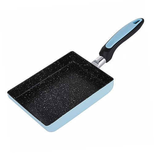MAGICLULU Poêle Antiadhésive Rectangulaire - Compatible Avec Les Cuisinières Ninja Tamagoyaki Friteuses Et Plaques À Induction
