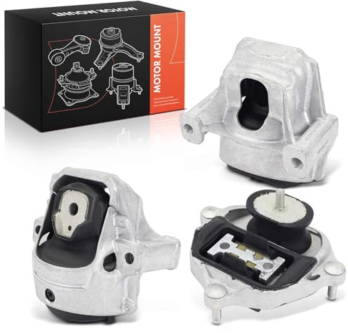 Frankberg 2x Motorlager + 1x Getriebelager Vorne Kompatibel mit A4 8K2 A4 Allroad 8KH A4 Avant 8K5 A5 8T3 A5 Cabriolet 8F7 A5 Sportback 8TA Q5 8RB Replace# 8R0199381AL