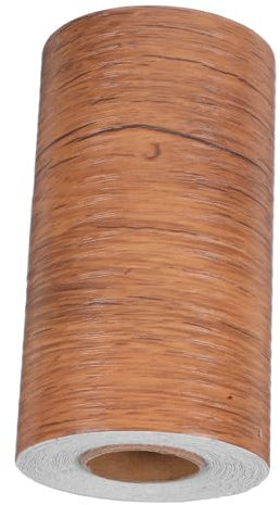 Cabilock Cinta Adhesiva Decorativa De Madera Autoadhesiva Resistente La Humedad Fácil De Cortar y Aplicar Para Decoración De Muebles y Paredes Baño Dormitorio y Sala De Estar