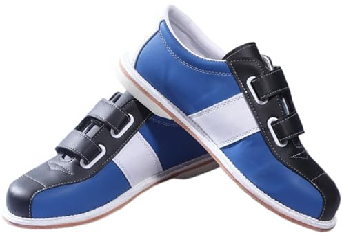 SDEQA Scarpe da Bowling per Uomo, Scarpe da Bowling per Interni ed Esterni, Adatte a Tutti i Livelli,A,44 EU