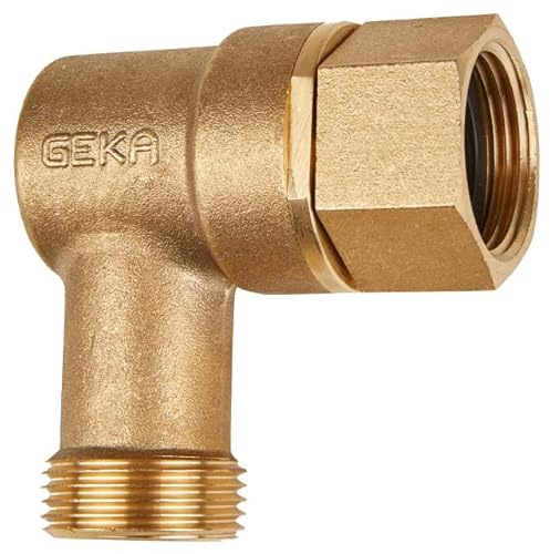 GEKA Plus Dreharmatur 1 MS CW617N (Ersatzteil für GEKA Plus Schlauchwagen P80 und P125, robuste Qualität, einfache Montage, Zubehör für Gartengeräte) 42.8500.49