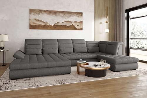 99rooms Toscana Wohnlandschaft Grau Ottomane Links