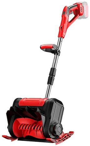YFDGD Pala Quitanieves Eléctrica Barredora de Nieve eléctrica Litio for batería 21 V (sin batería) Mano inalámbrica Adecuada for Limpiar Carreteras Limpieza Nieve Eficaz