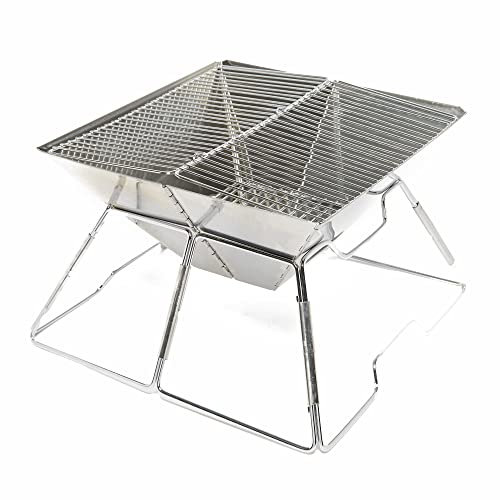 Eurohike Compact Foldable BBQ, Lightweight Portable Barbecue, Ideal for Picnics and Festivals, Outdoor Cooking