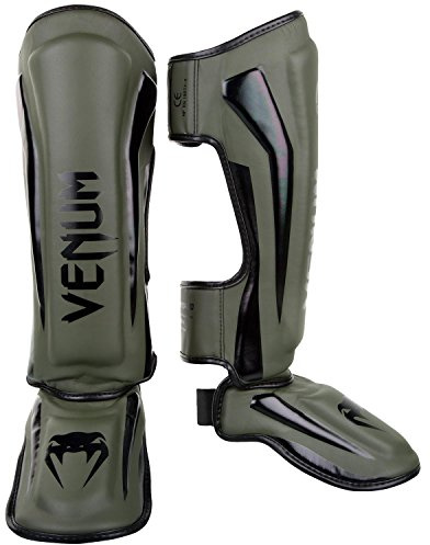 Venum, Elite Standup skenbensskydd, herr, XL, khaki/svart