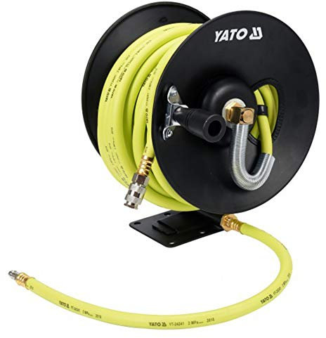 YATO Profi Hybrid Druckluft-Schlauch | 15m lang | 9,5mm Innendurchmesser | abriebfest