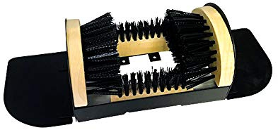 Boot and Shoe Brush Cleaner Scraper for Outdoor Mud with Folding Sides by Trademark Innovations