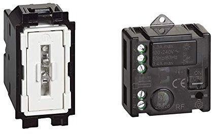 Living Now Pulsante 1P (NO) 10 A + Living Now Micro-Module Connesso