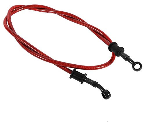 tubo freno posteriore phantom f12 + Tubo olio per moto 50 cm -120 cm Tubi olio per frizione freno Tubo di linea per moto Pit Dirt Bike Enduro Motocross Street Bikes(1200mm-Rosso)