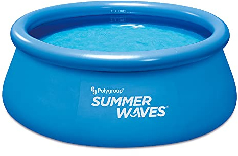 Summer Waves Set piscina Quick Up 244 x 76 cm con pompa filtro