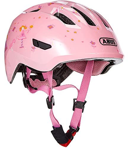 ABUS Unisex Fahrradhelm, Rosa (Rose Princess), M (50-55 cm)