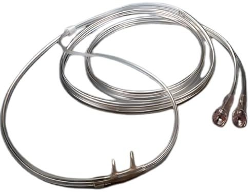 Intersurgical Adult Nasal Cannula Curved Prongs Dual Lumen 1.25m Tube