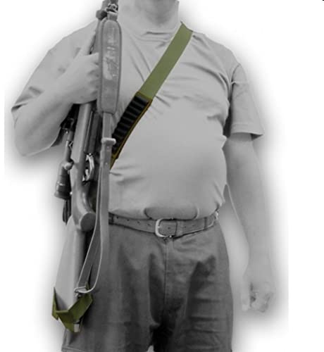 Drückjagd Gewehrhalter, Gewehr Tragegurt für Jagdgewehre mit Patronenhalter