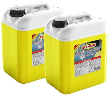 Alkoholreiniger Glanzreiniger 20 Liter | Lemon Fresh | Bodenreiniger | Glas und Flächenreiniger | Universalreiniger | Kraftreiniger | Konzentrat | Universalreiniger mit Frischeduft |