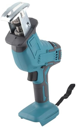 Reciprocating Saw 3100SPM Electric Hand Saw 18V Cordless Jigsaw Saber Saw Portable Electric Cutting Tool for Cutting Wood PVC