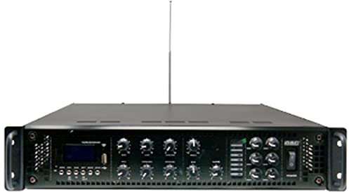 AMPLIFICATORE PROFESSIONALE 100V / 350W A 6 ZONE CON MP3, DAB, FM SCAN E BLUETOOTH
