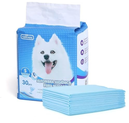Nobleza 120 Unidades Empapadores Perros Alfombrilla higiénica de Entrenamiento para Perros Ultraabsorbente 40cm*60cm