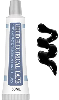 Liquid Insulation Tape HUIOP Isolation liquide Bande de mastic électrique Pâte de tube étanche Résistance aux ultraviolets Couche fixe en caoutchouc Colle d'étanchéité isolante Scellants pour lampe Él