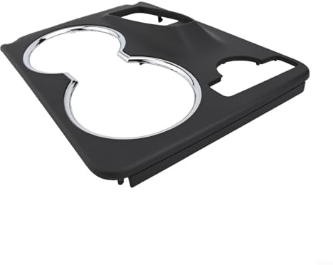 Cubierta para portavasos de consola central para Mercedes para Benz para W204 para Clase C para Clase GLK 2007-2015 ABS de repuesto