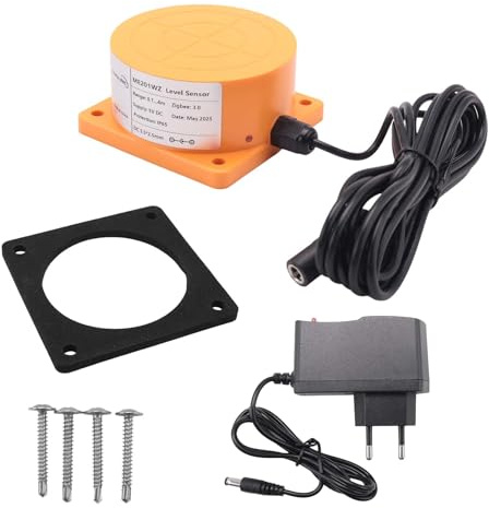 Aribrnten Sensore di Livello Serbatoio Acqua Ultrasonico Zigbee Intelligente Tuya Smart, Avvisi in Tempo Reale, Controllo Attraverso App per IOS e Android, Spina EU