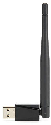 Annadue Tarjeta de Red Inalámbrica W88, Receptor WiFi USB para Computadora Portátil de Escritorio con Antena Externa, para 10 8 7