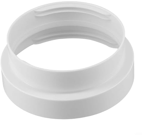 Lizihaowu Portable Air Conditioner Exhaust Hose Connector 130/150mm ，Mobile Off Ac Hose Joint Extension Adapter for All Simple Units on Resistant Abs Plastic Conditioning Twist Heat Air Design
