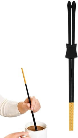 Anti-Scald Silicone Chopsticks for Long Cooking - Reusable 12 Inch Heat Resistant Cooking Chopsticks for Cooking, Frying, Hot Cookware and Grilling, Non-Slip, Washable in